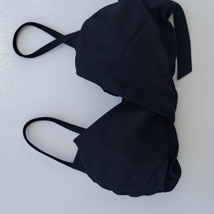 Shade and Shore Women's Black Bikini Top 34C